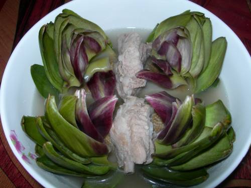 Công dụng tuyệt vời của hoa Atiso